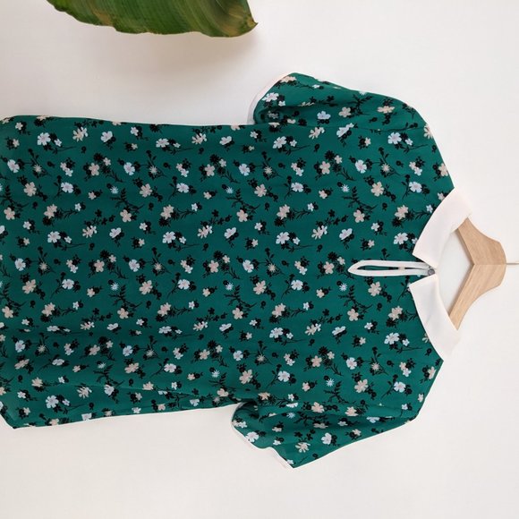 Cute floral short sleeve Twik shirt - Picture 2 of 6